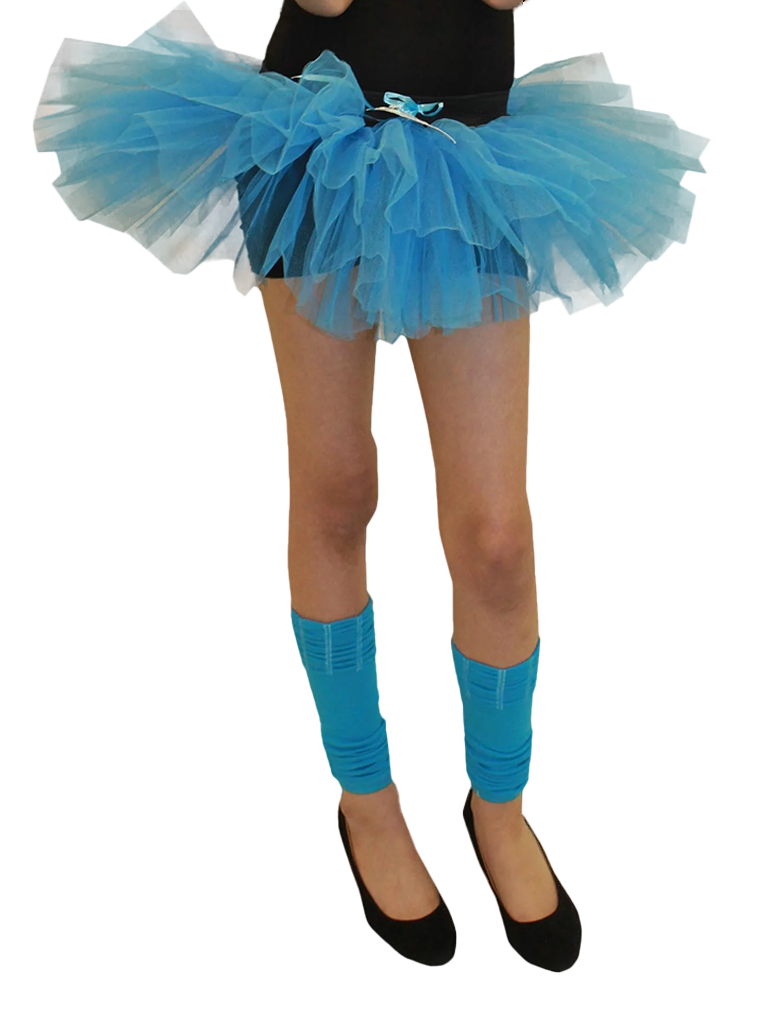 Girl 3 Layer Tutu skirt blue
