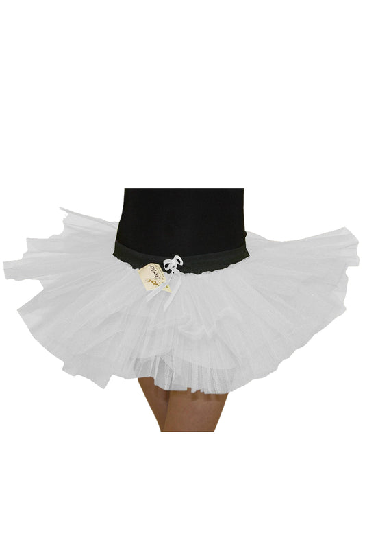 Girl 3 Layer Tutu skirt white
