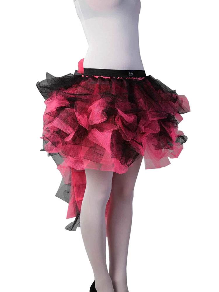 Crazy Chick Long Tail Tutu skirt - thefancydress.co.uk