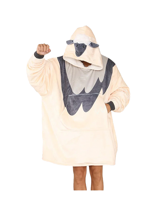 Cream Sheep Hoodie