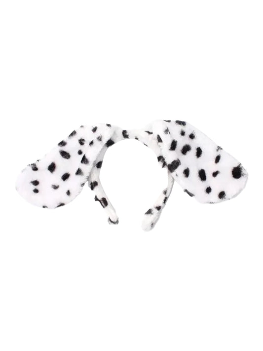 Dalmatian Dog Ears Alice Band