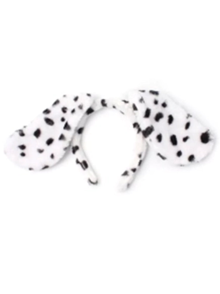 Dalmatian Ears & Fancy Polka Dot Skirt