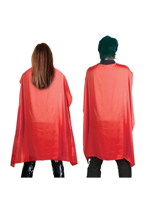 Deluxe Satin Superhero Cape red