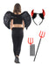 Devil's Horn Angel Wings Costume Set