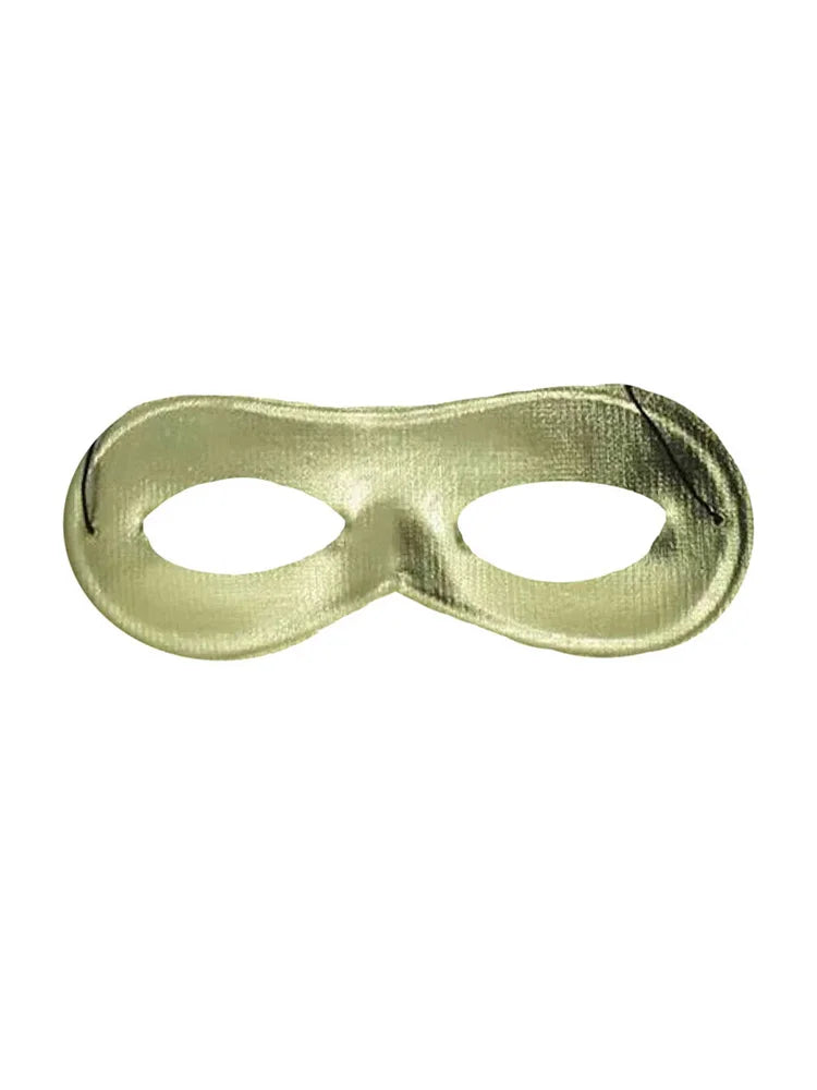 Ladies Domino Shape Theme Party Festival Cloth Eye Mask gold