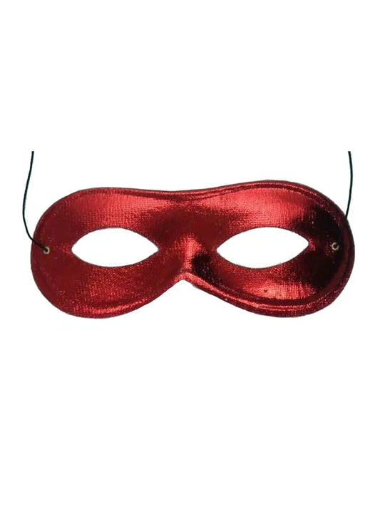 Ladies Domino Shape Theme Party Festival Cloth Eye Mask red