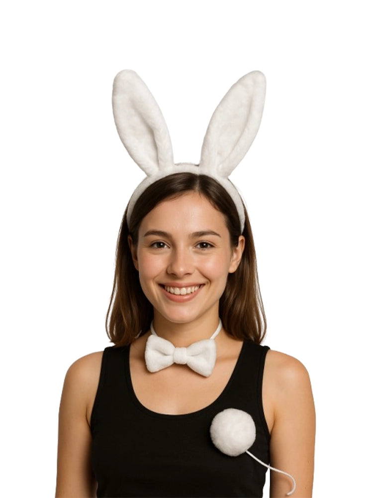 Easter White Bunny Outfit Set 3 Piece