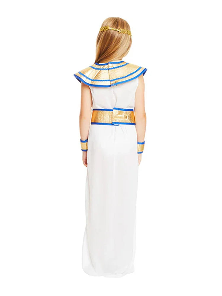 Girls Egyptian Princess Costume back
