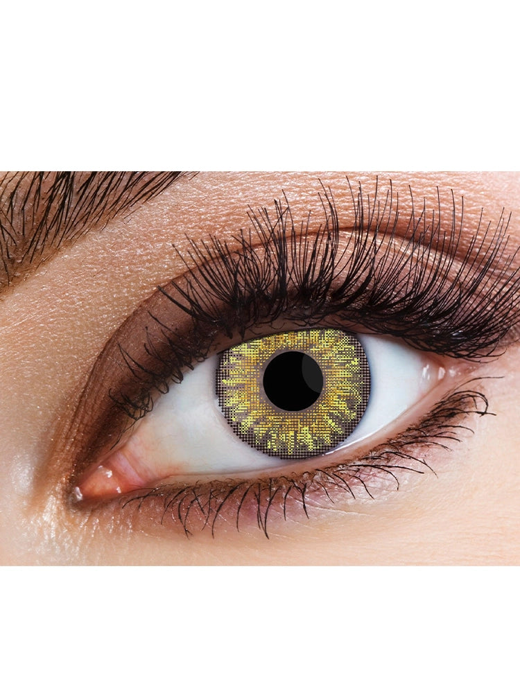 Eyes Three Tone Jade Green Lenses