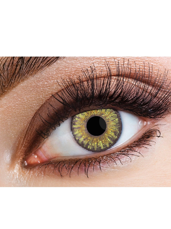 Eyes Three Tone Jade Green Lenses