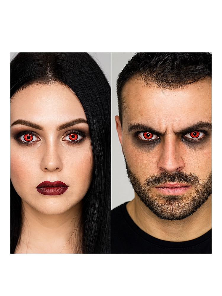 Eyes Daily Fashion Lenses Explosion Red