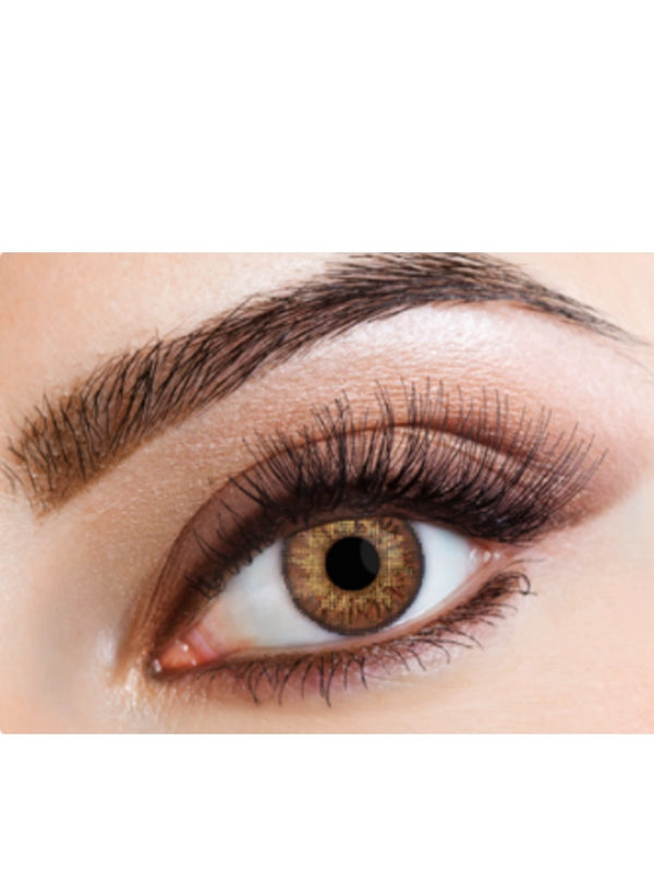 Eyes Three Tone Brown Lenses