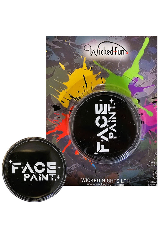Halloween Clown Makeup Kit Black Face Body Paint black