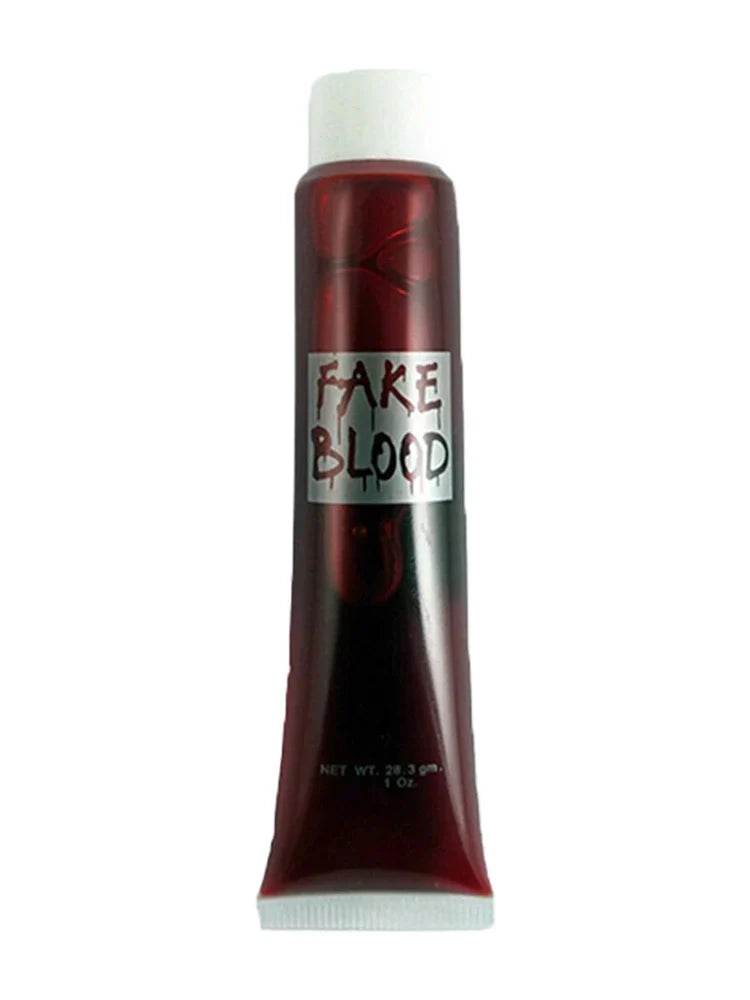 Mens Prison Jumpsuit & Vampire Fake Blood - thefancydress.co.uk