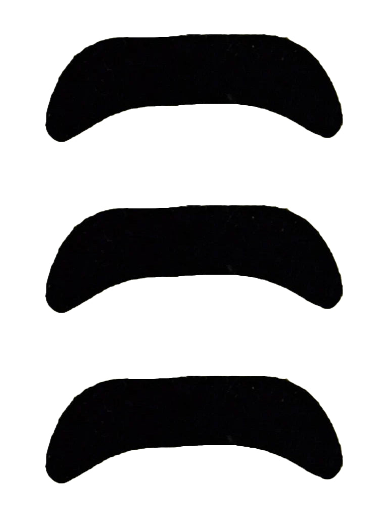 Men's 80's Mexican Cowboy Fake Party Mustache pack of 3