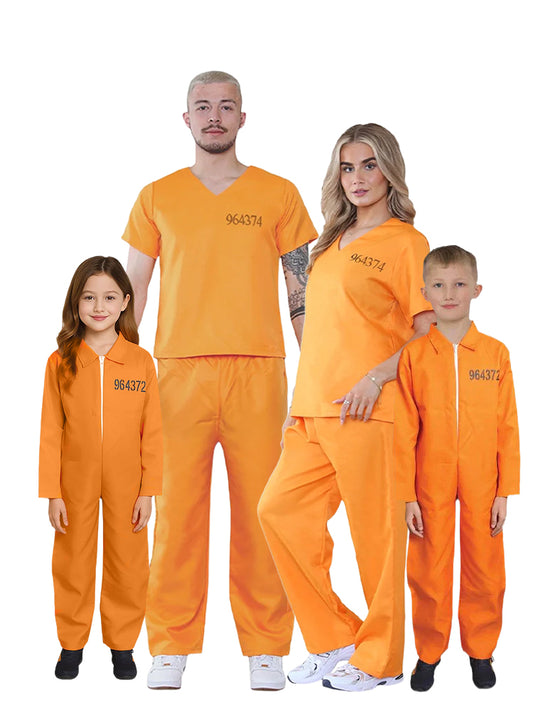 Family Prisoner Costume Set