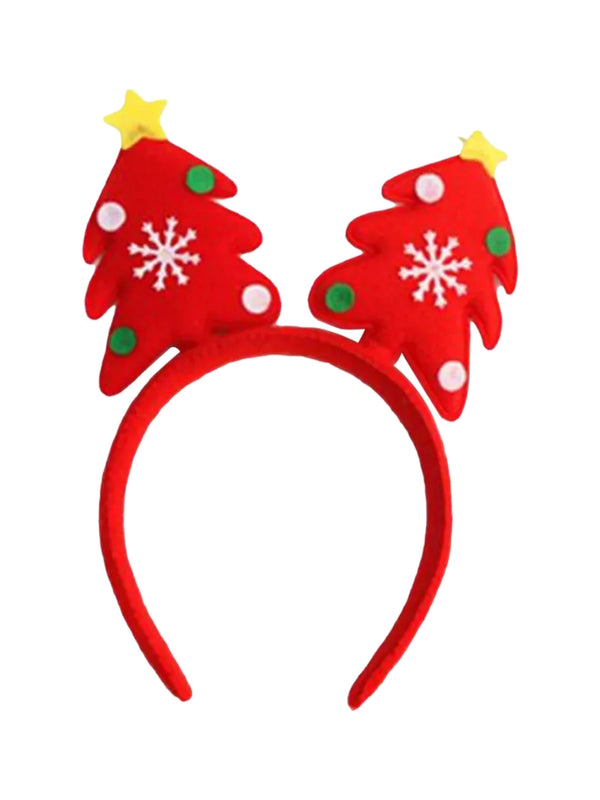 Fancy Christmas Tree Headband - Xmas Party Accessory