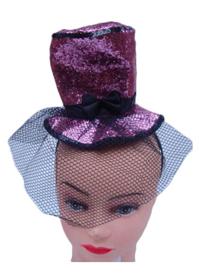 Fascinator Hat With Alice Band - thefancydress.co.uk