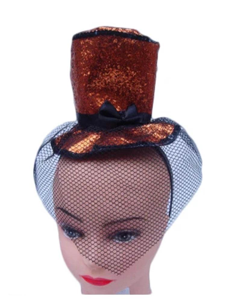 Fascinator Hat With Alice Band - thefancydress.co.uk