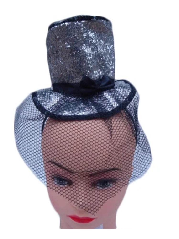 Fascinator Hat With Alice Band - thefancydress.co.uk