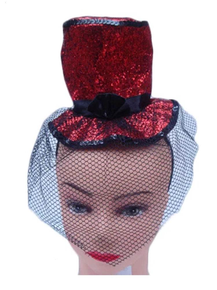 Fascinator Hat With Alice Band - thefancydress.co.uk