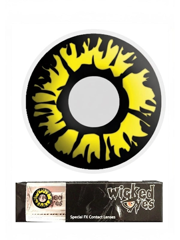 Fashion Lenses Explosion Yellow