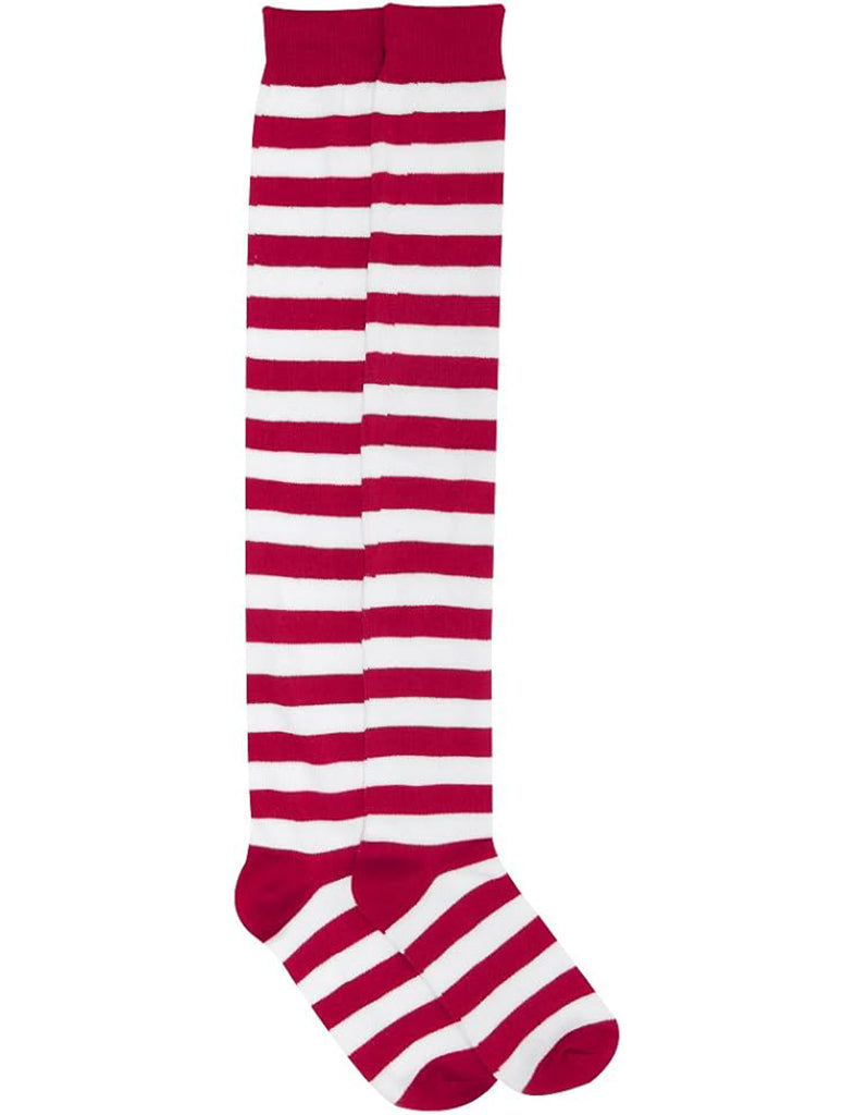 Festive Christmas Thigh-High Socks for Women and Girls