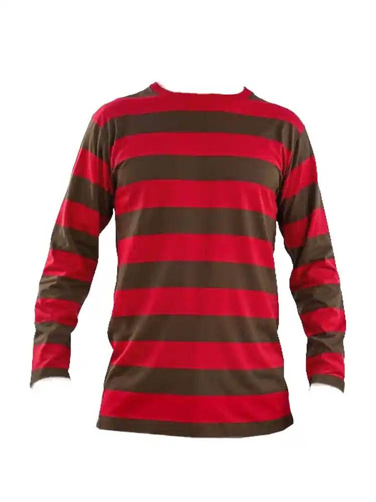 3-Piece Men's Red and Green Knitted Jumper Set - thefancydress.co.uk