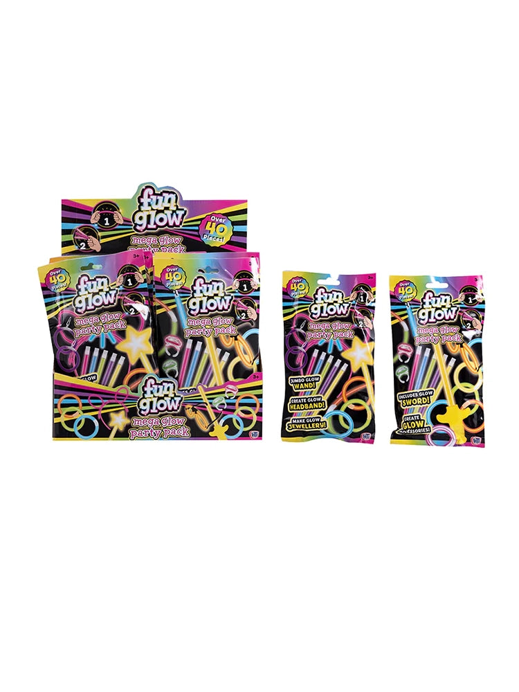 Fun Glow Mega Party Pack Sticks (40+ Pcs)