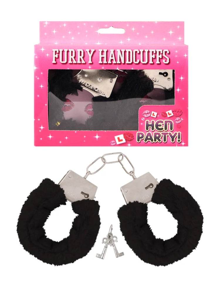 Furry Soft and Stylish Handcuffs - thefancydress.co.uk