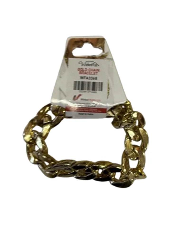 Gangster Gold Bracelet 31cm - thefancydress.co.uk