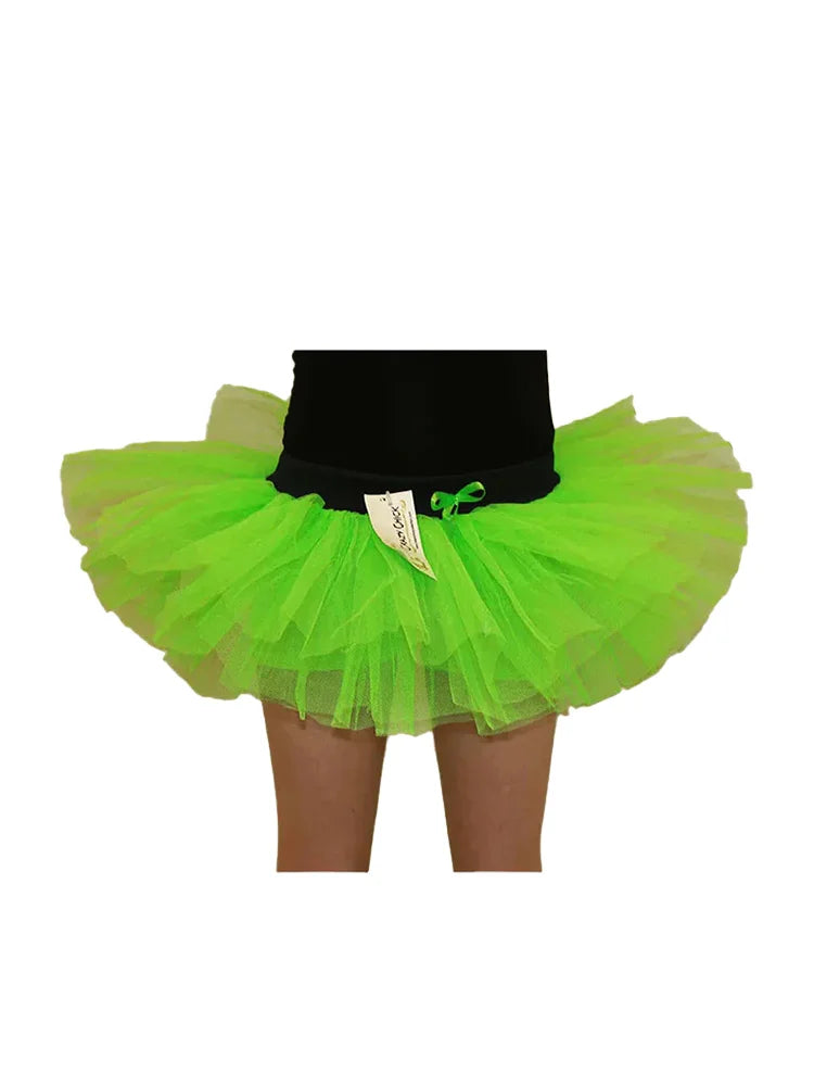 Girls' 3-Layer Tutu Skirt green