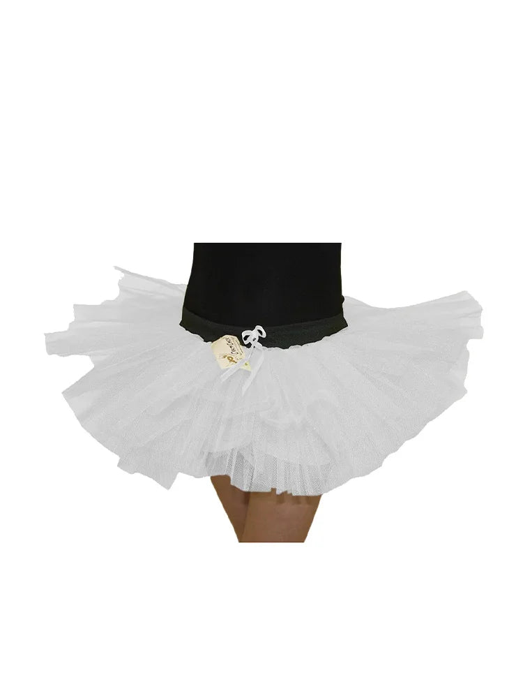 Girls' 3-Layer Tutu Skirt whie