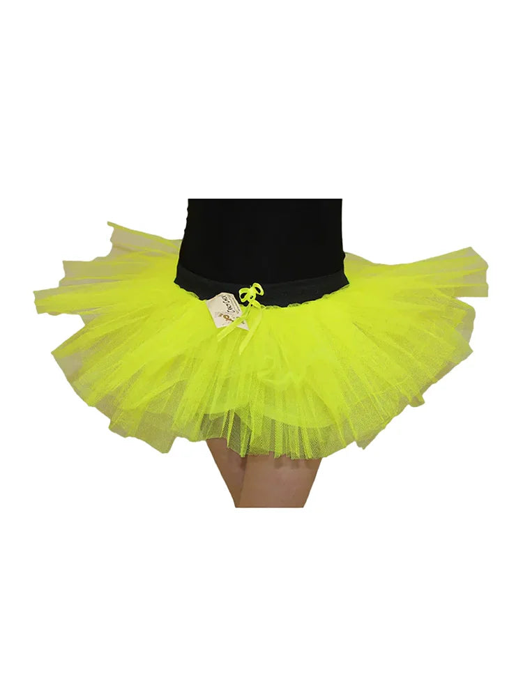 Girls' 3-Layer Tutu Skirt yellow