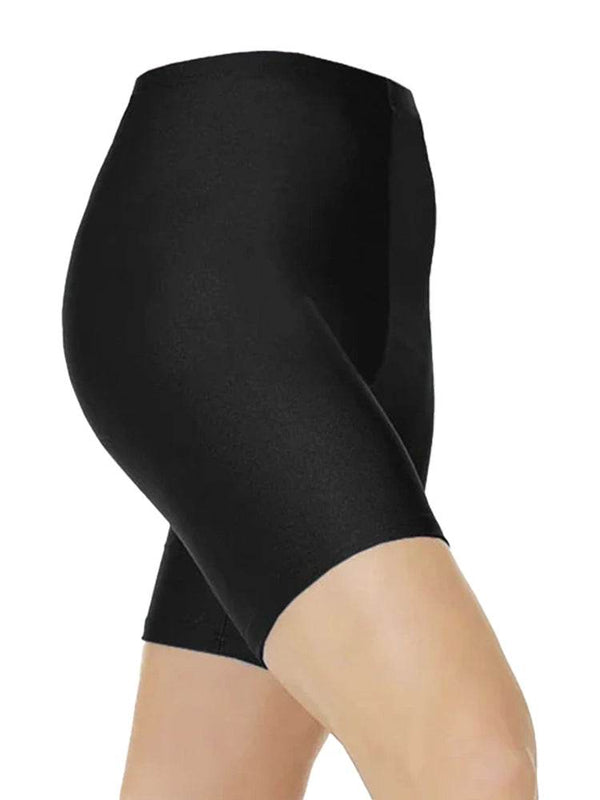 Girl's Nylon Super Stretchy Active Casual Wear Cycling Shorts - thefancydress.co.uk