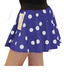 Crazy Chick Girl  Polka dot skirt