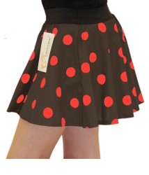 Crazy Chick Girl  Polka dot skirt