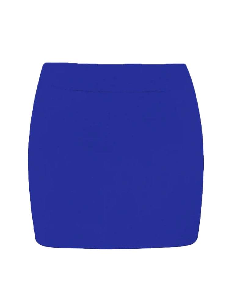 Girls Casual Stretchy Pencil Mini Skirt - thefancydress.co.uk