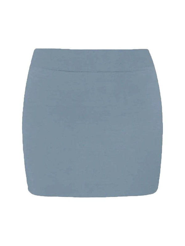 Girls Casual Stretchy Pencil Mini Skirt - thefancydress.co.uk