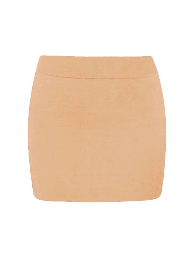 Girls Casual Stretchy Pencil Mini Skirt - thefancydress.co.uk
