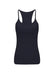 Girls Cotton Vest Top black