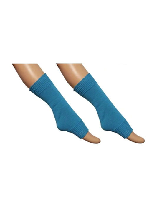 Girls Neon Legwarmers turquoise