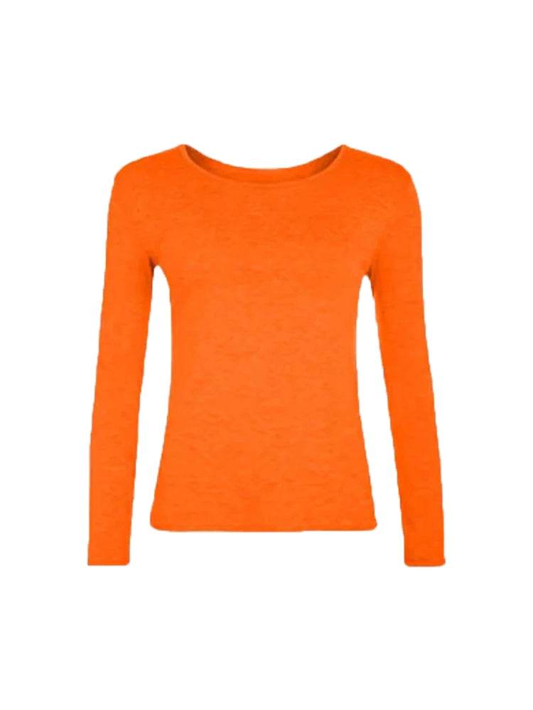 Girls Plain Long Sleeve T-Shirts - thefancydress.co.uk