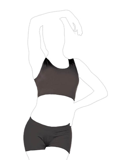 Girls Sleeveless Crop Top - thefancydress.co.uk