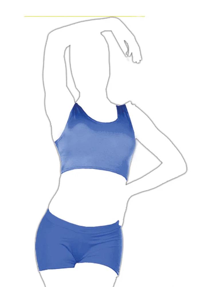 Girls Sleeveless Crop Top - thefancydress.co.uk