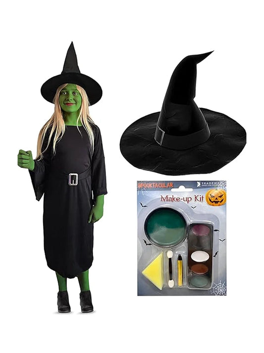 Girls Wicked Witch Of The West Costume Set