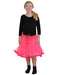 Girls 2 Layer Petticoat Tutu Skirt pink