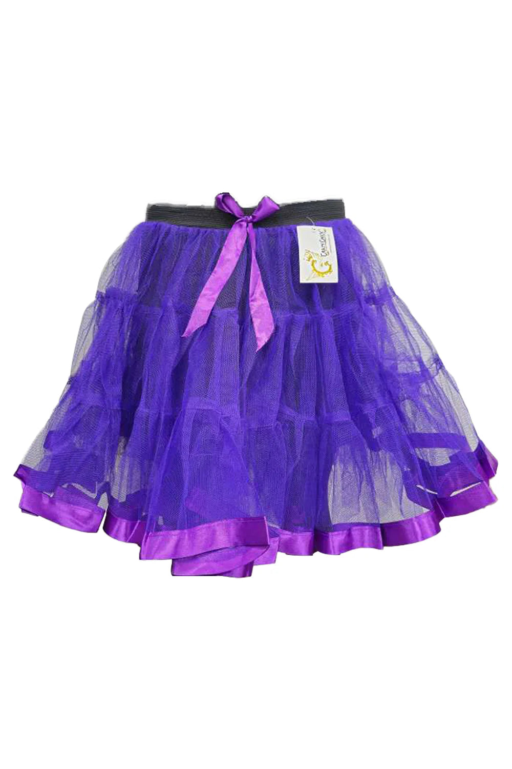 Girls 2 Layer Petticoat Tutu Skirt