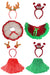 Girls Christmas Skirt Dress Set
