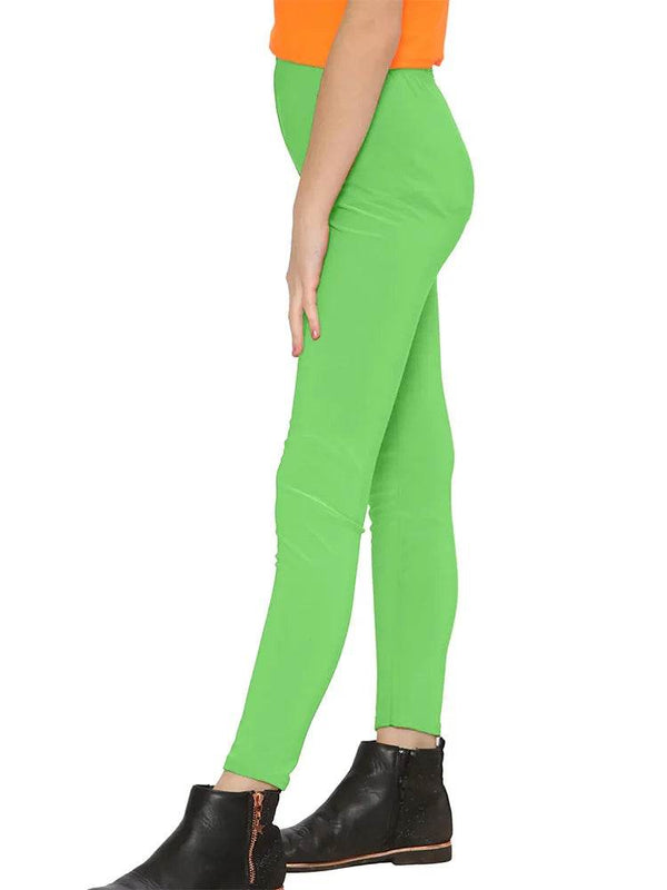 Girls' Microfibre Leggings – Full-Length, Soft & Stretchy - thefancydress.co.uk